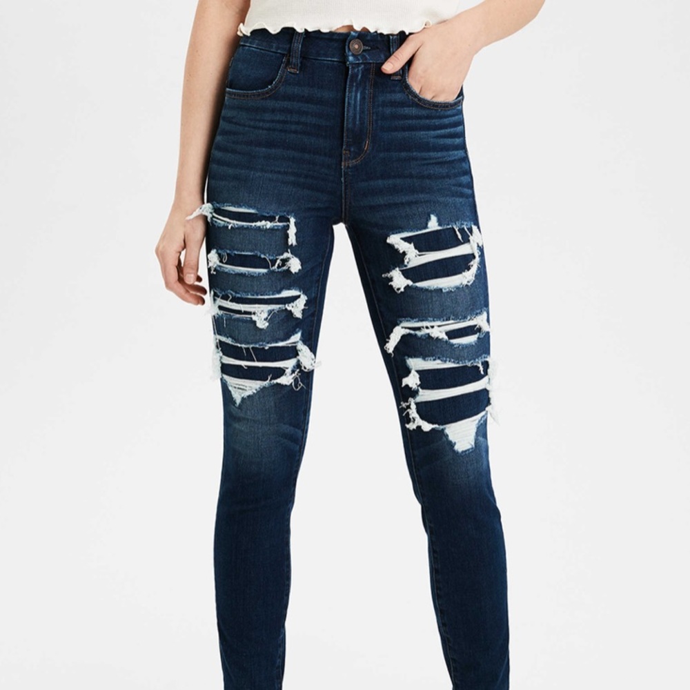 AE 360 next level curvy high-waisted jegging